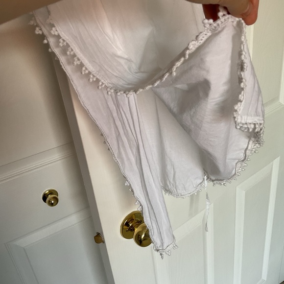 Old Navy White Embroidered Swim Cover Up - Picture 7 of 10